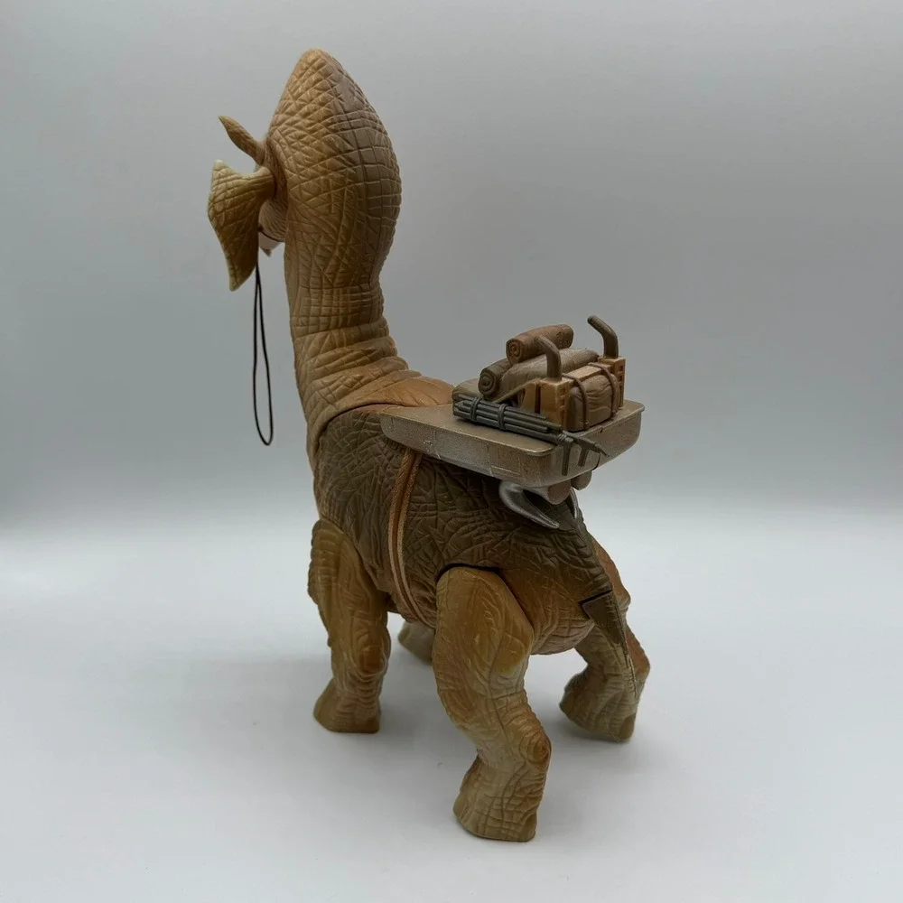 Vintage 1997 Kenner Star Wars POTF Ronto Beast Figure Saddle Gear Incomplete